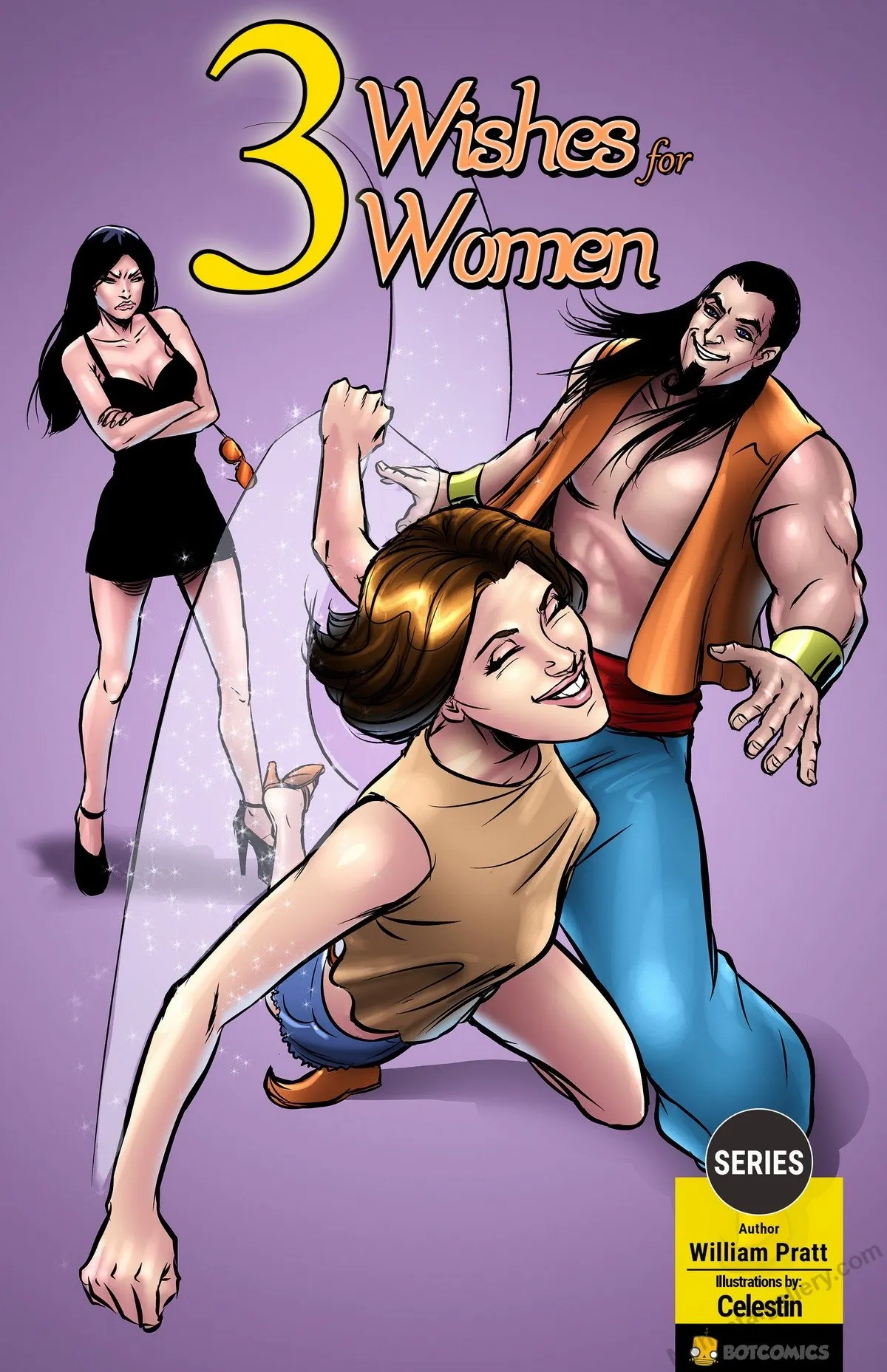 Three Wishes For Three Women porno comics Cover