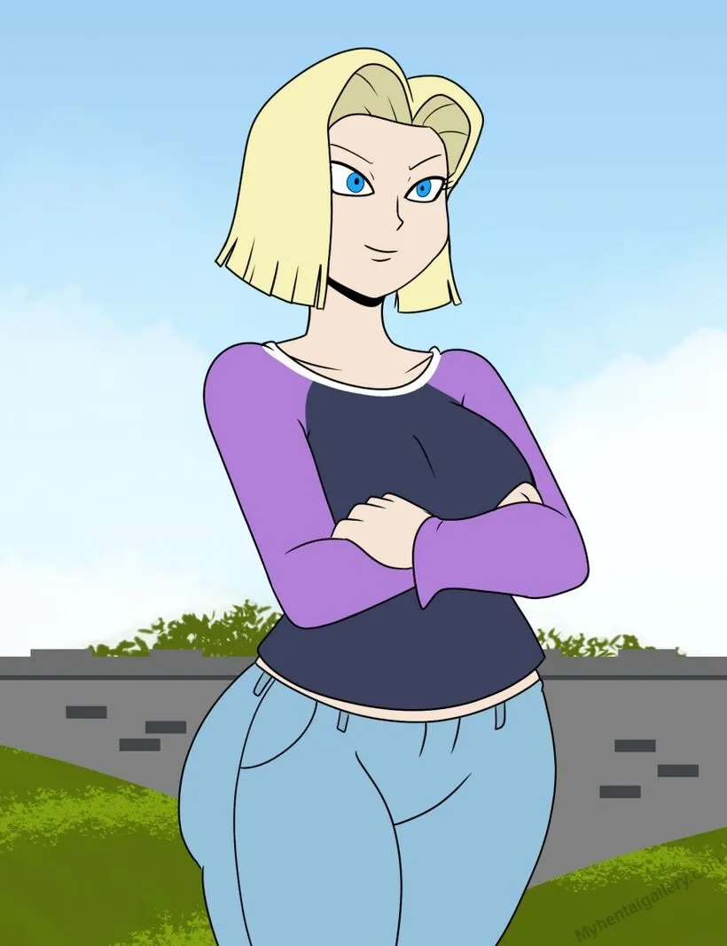 Caked Up - Android 18 porno comics