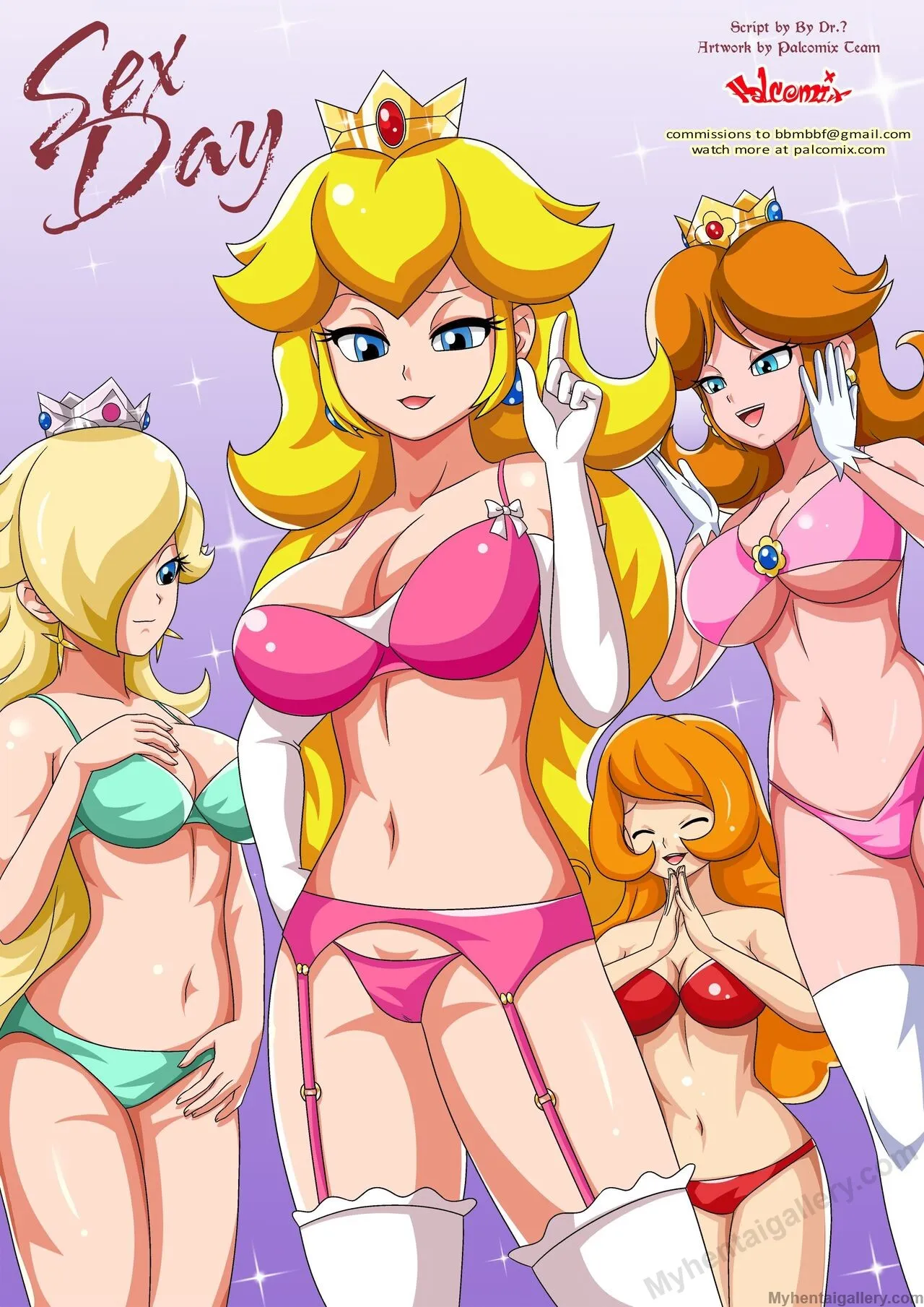 Sex Day porno comics Cover