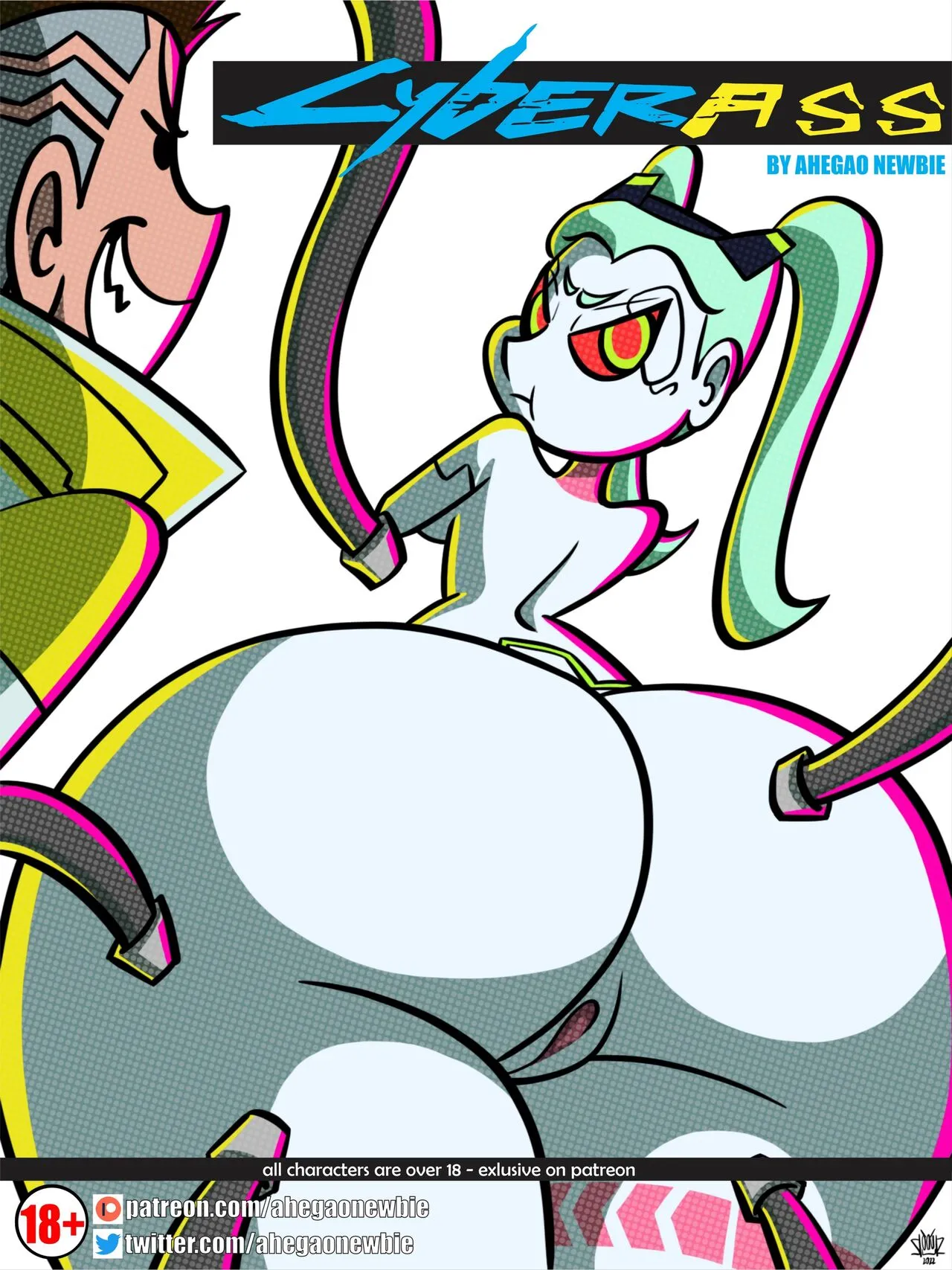 CyberAss porno comics Cover