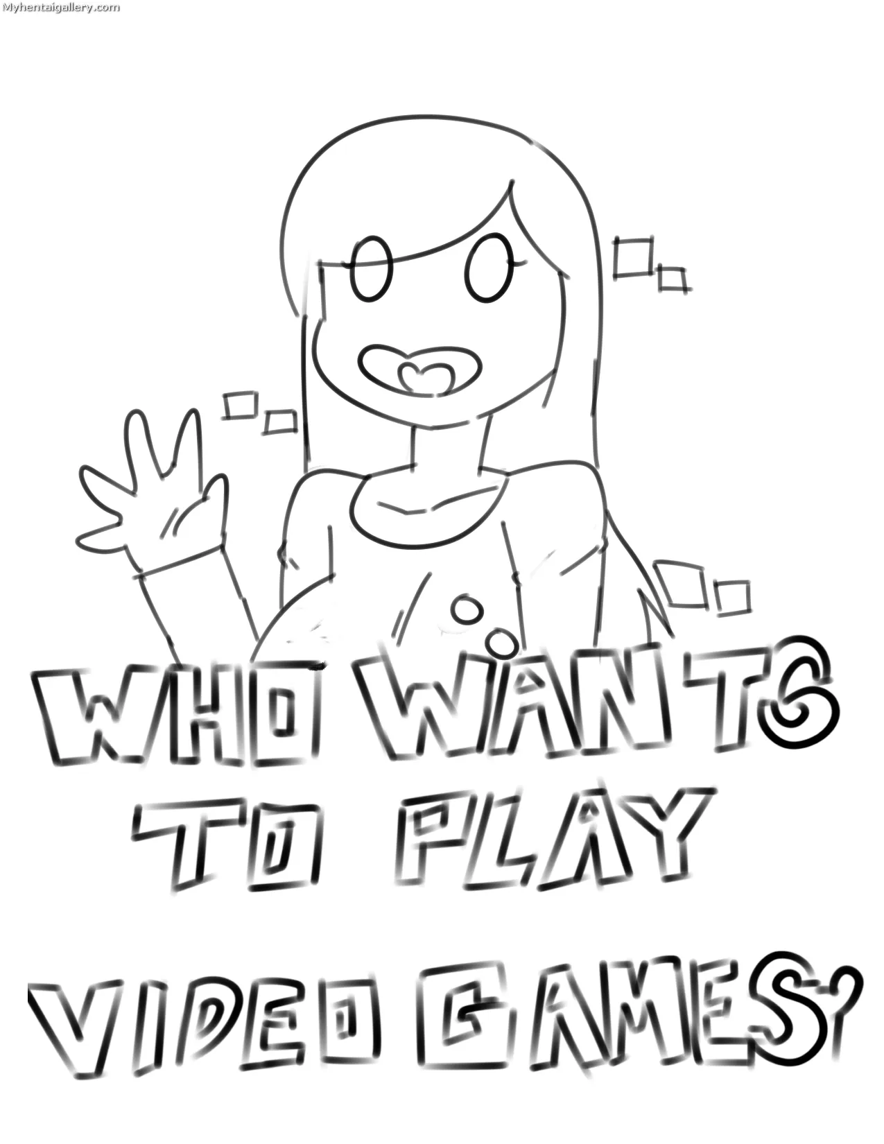 Who Wants To Play Video Games porno comics