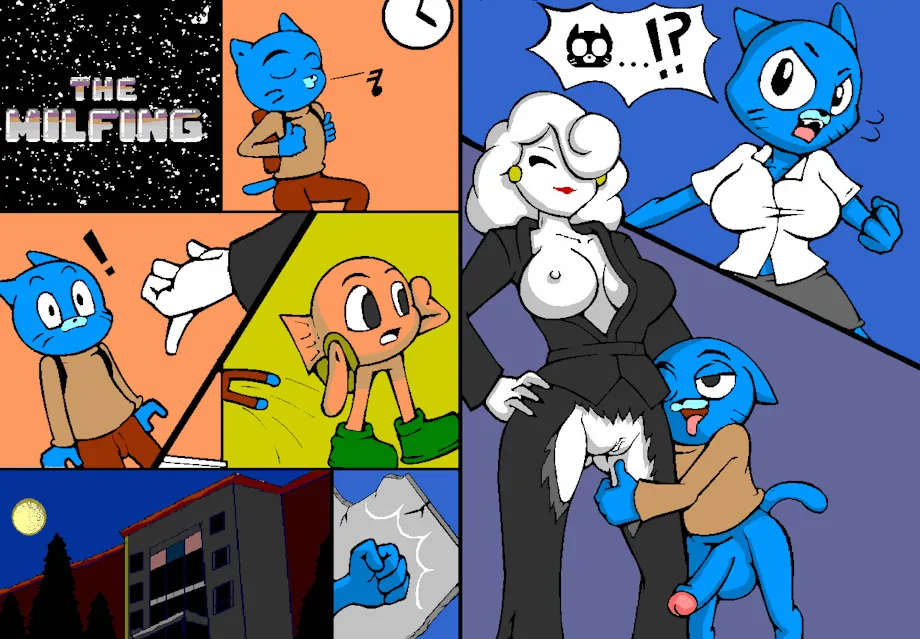 The Milfing porno comics