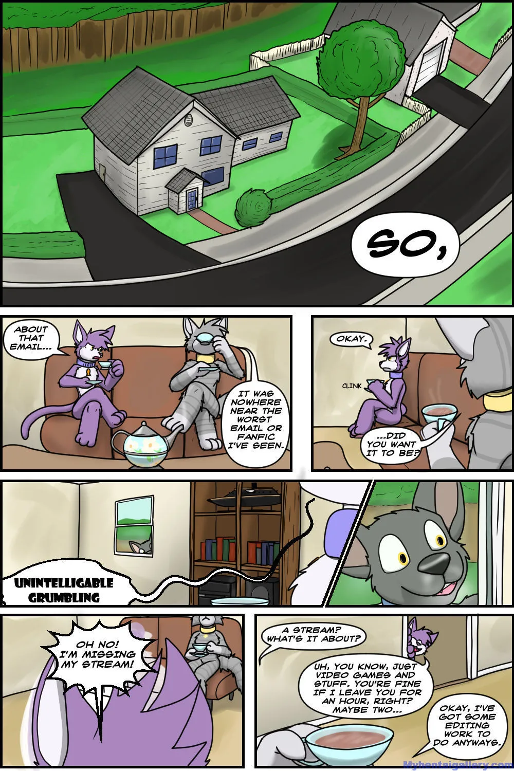 Working Animals Make A Goddamn Mess! porno comics