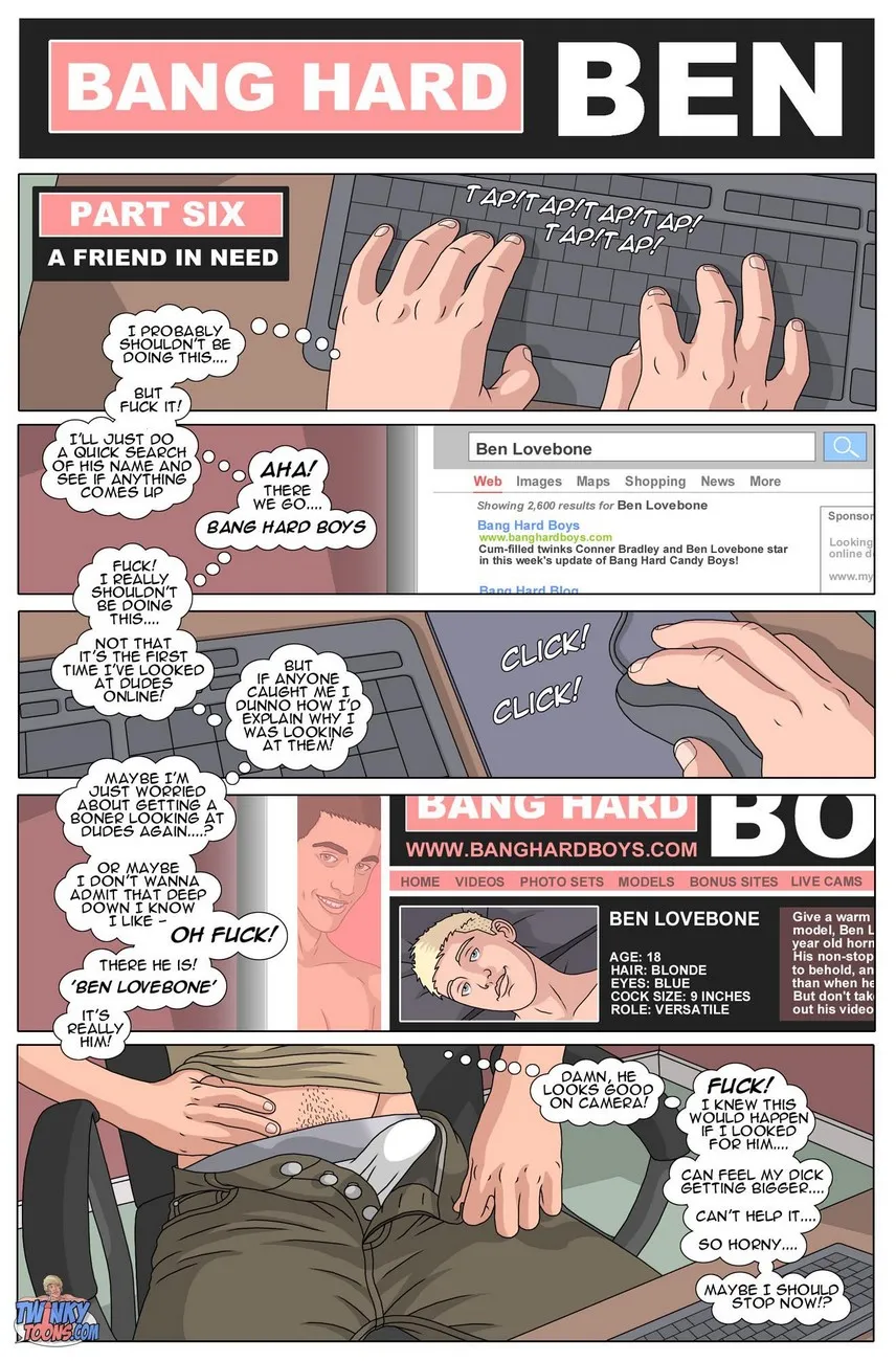 Bang Hard Ben 6 - A Friend In Need porno comics