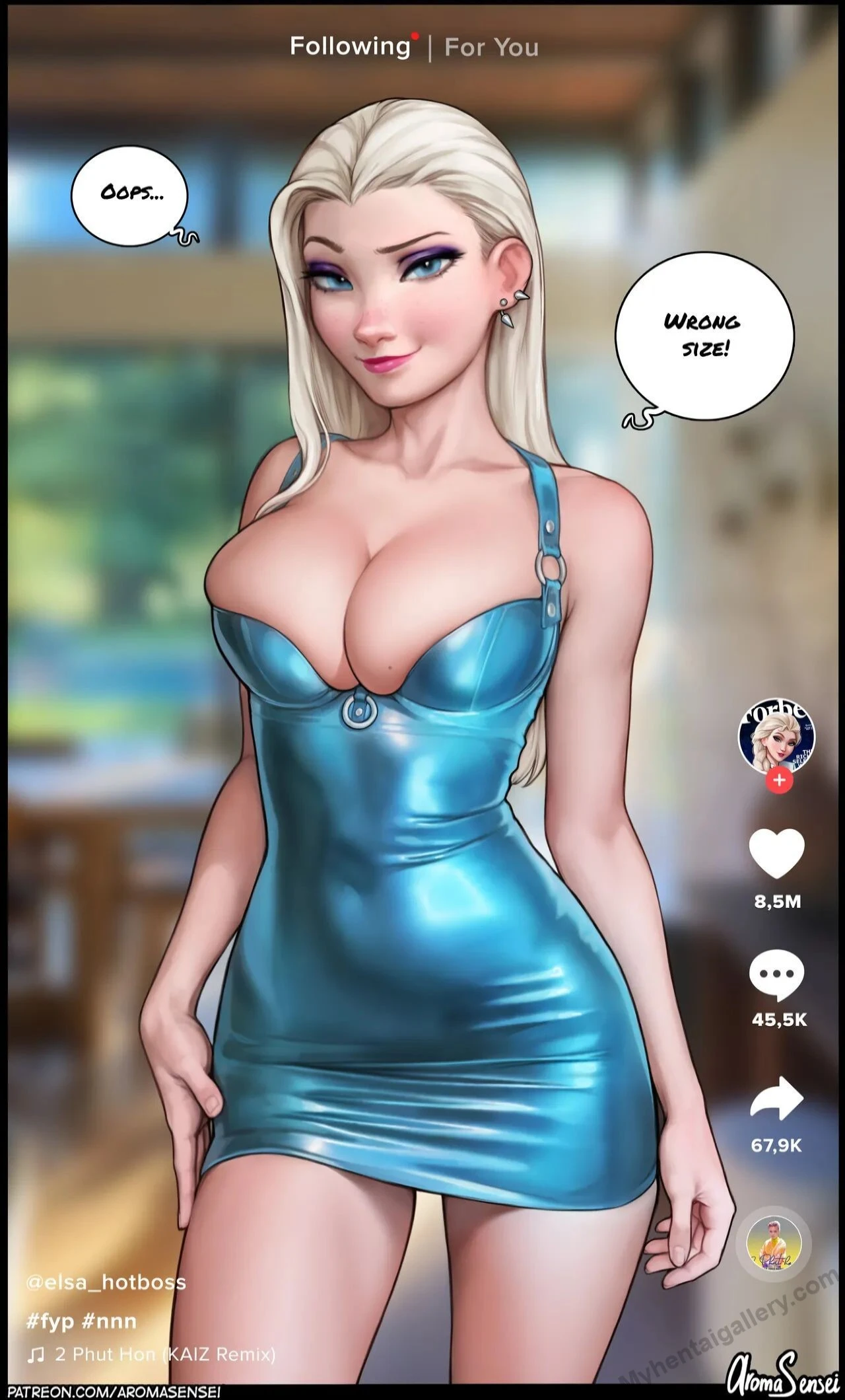 Elsa On Tiktok porno comics
