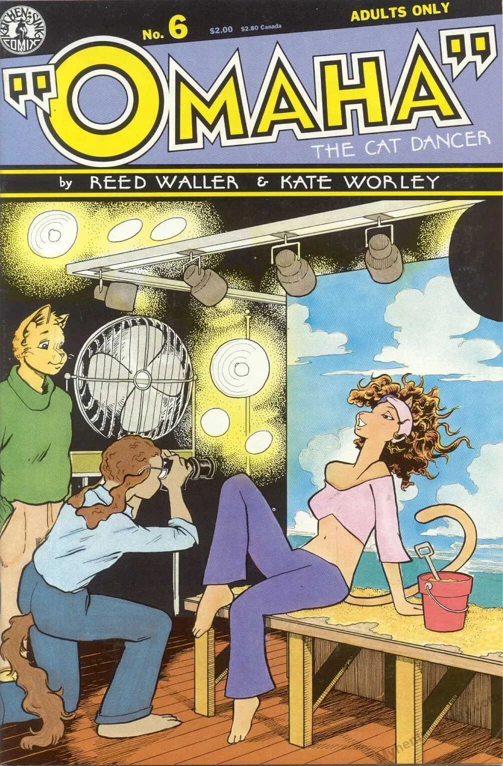 Omaha - The Cat Dancer 6 porno comics