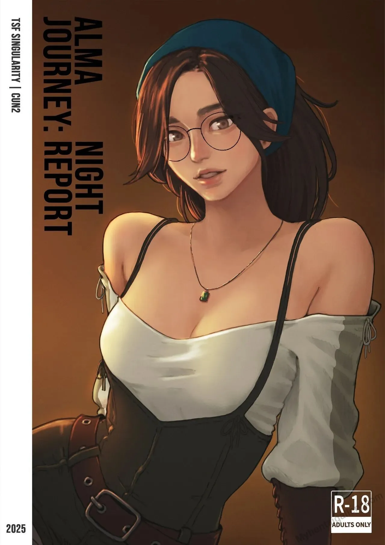 Alma Journey - Night Report porno comics Cover