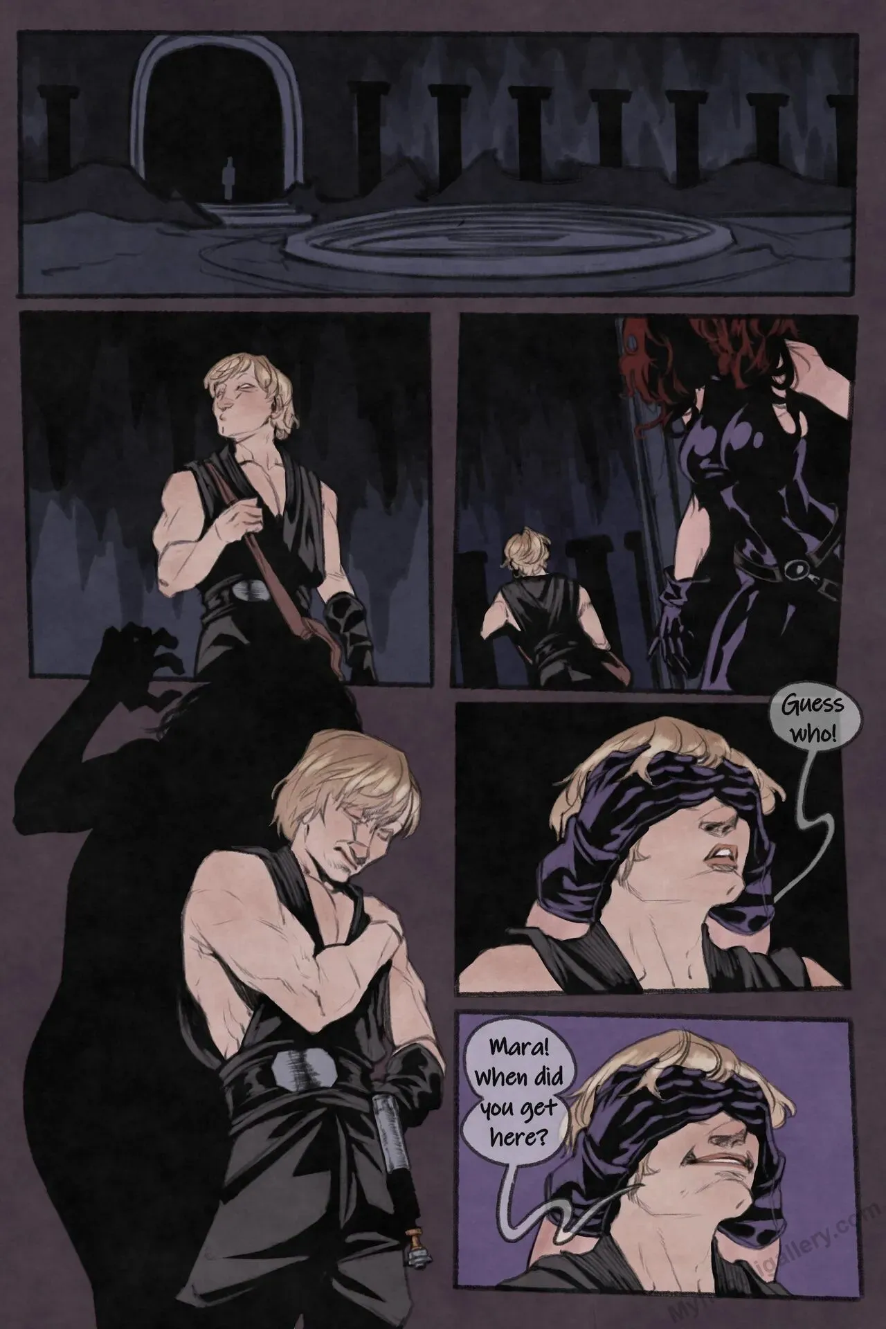 Luke & Mara porno comics