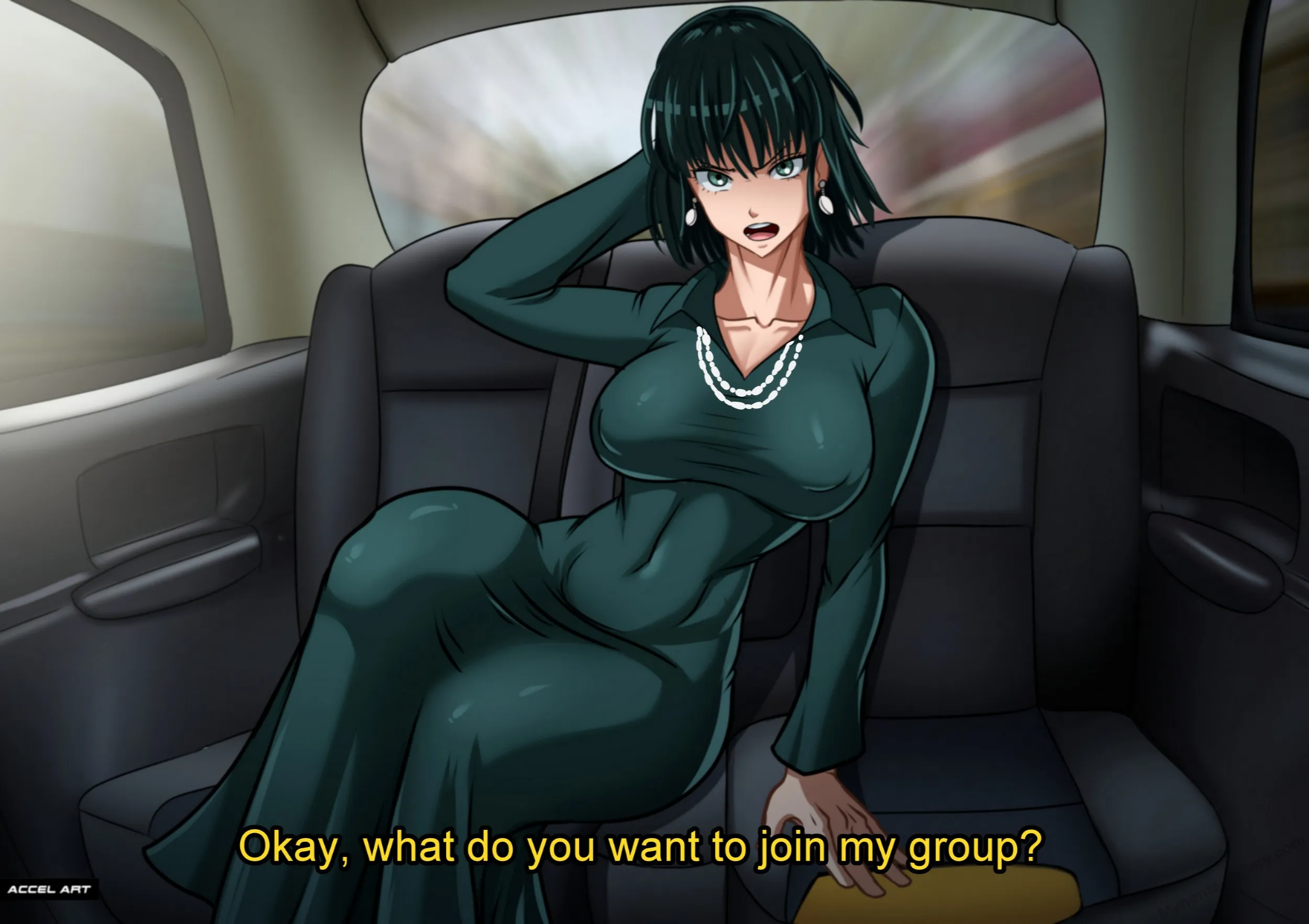 Waifu Taxi - Fubuki porno comics Cover
