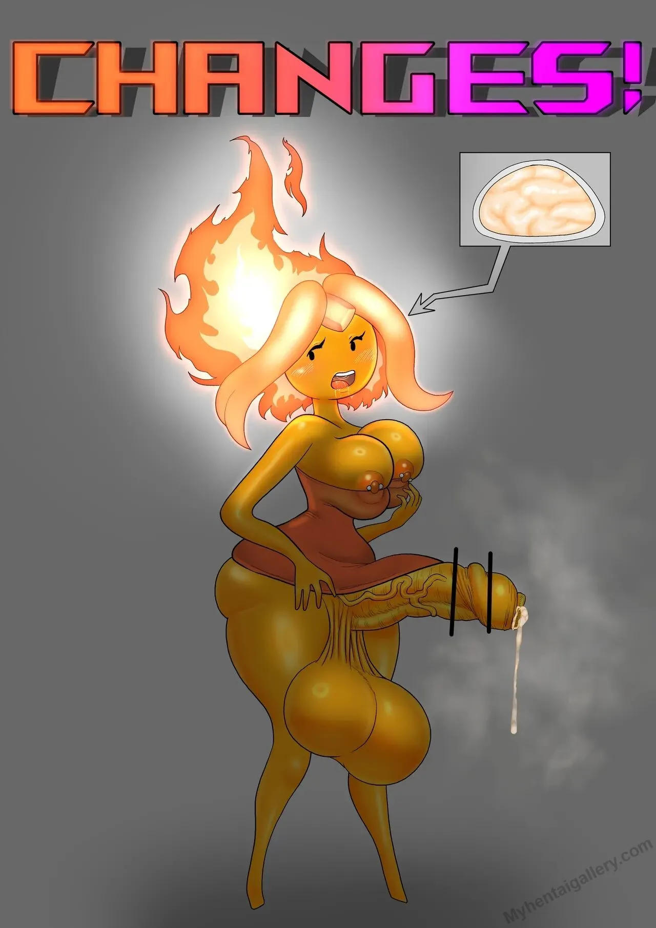 Changes! porno comics Cover