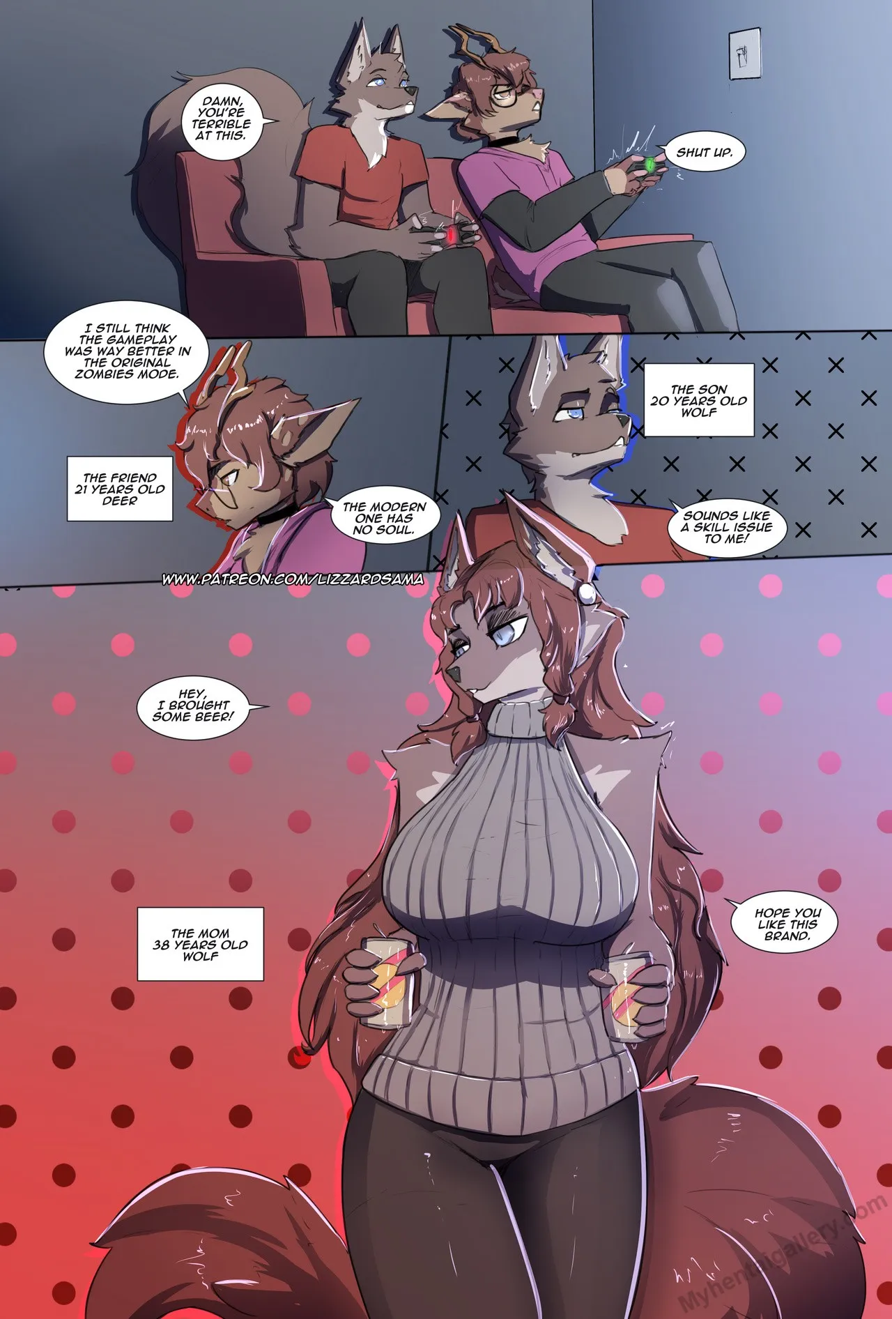My Friend's Mom! porno comics Cover