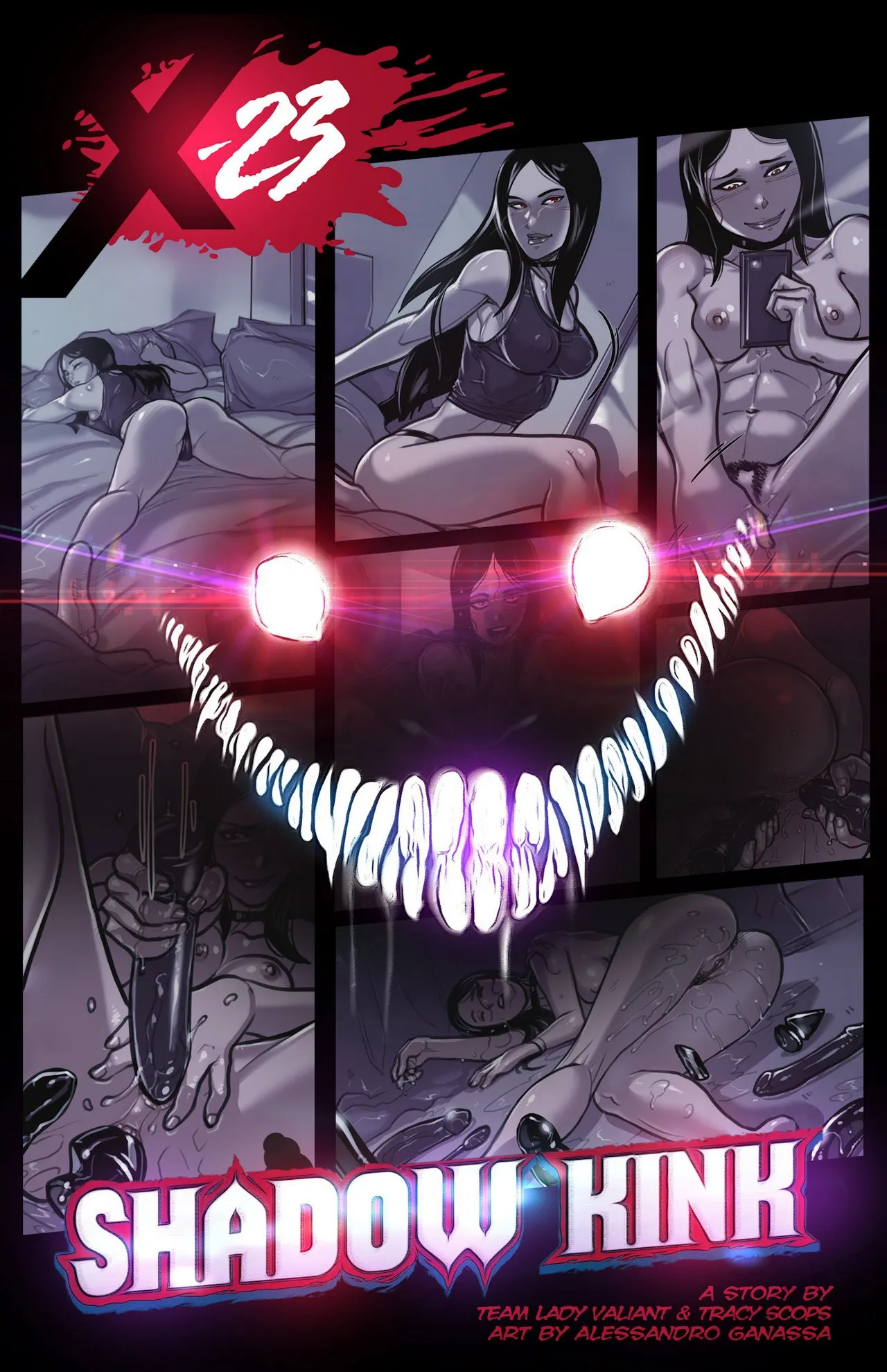 X-23 - Shadow Kink porno comics Cover