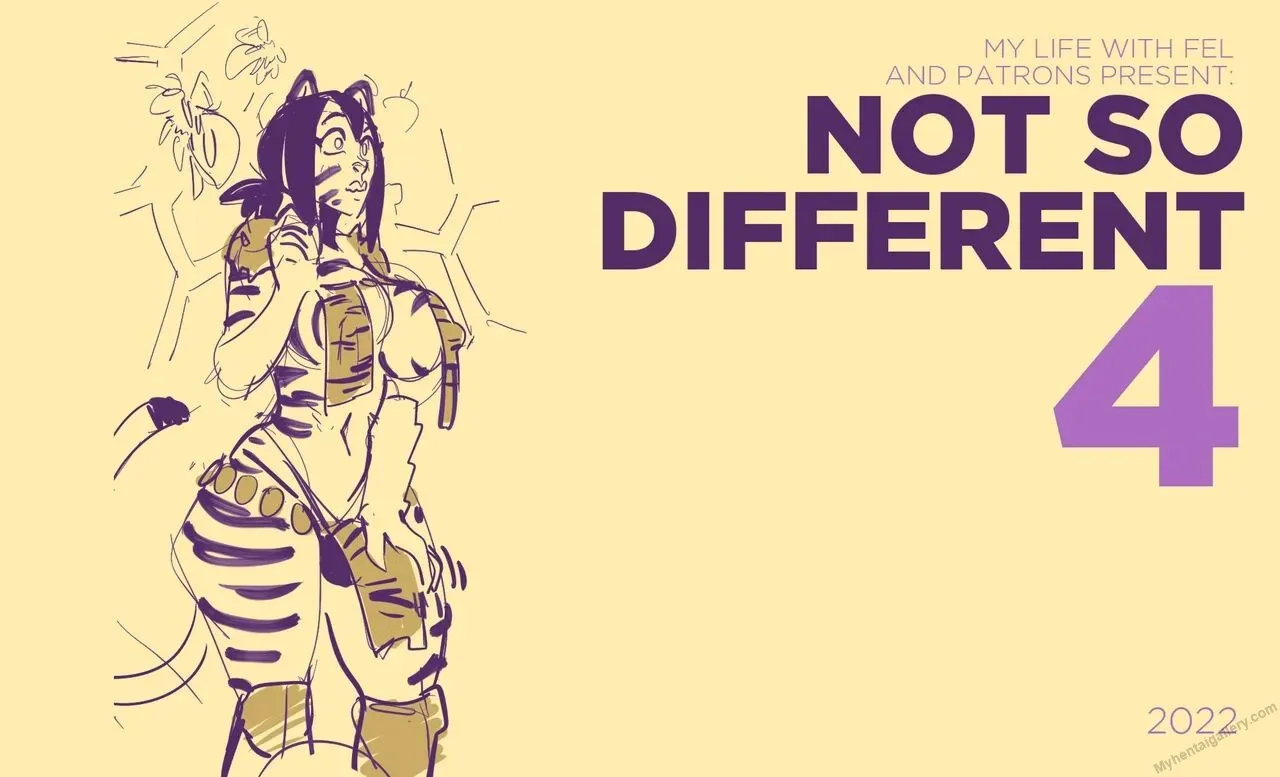 Not So Different 4 porno comics Cover