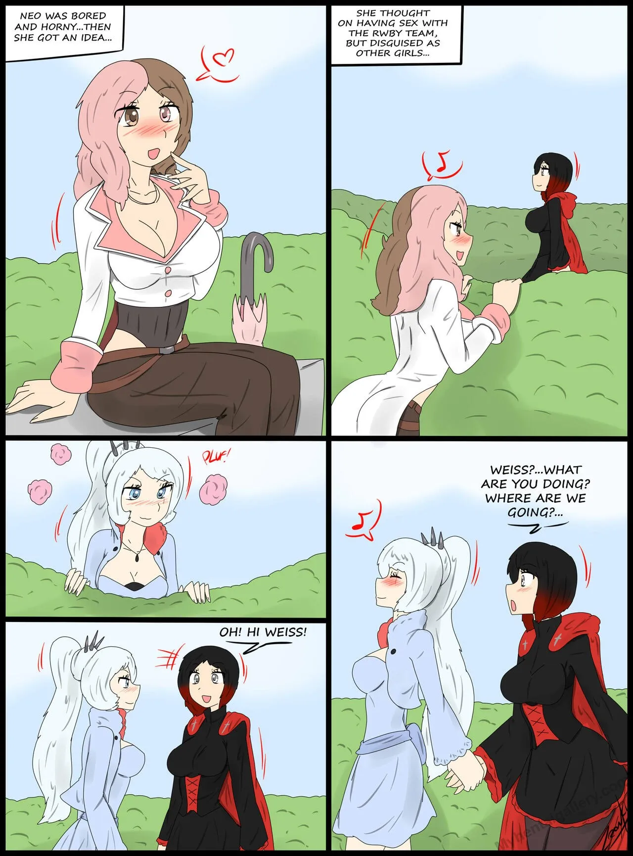 Sexy Imposter Fun porno comics Cover