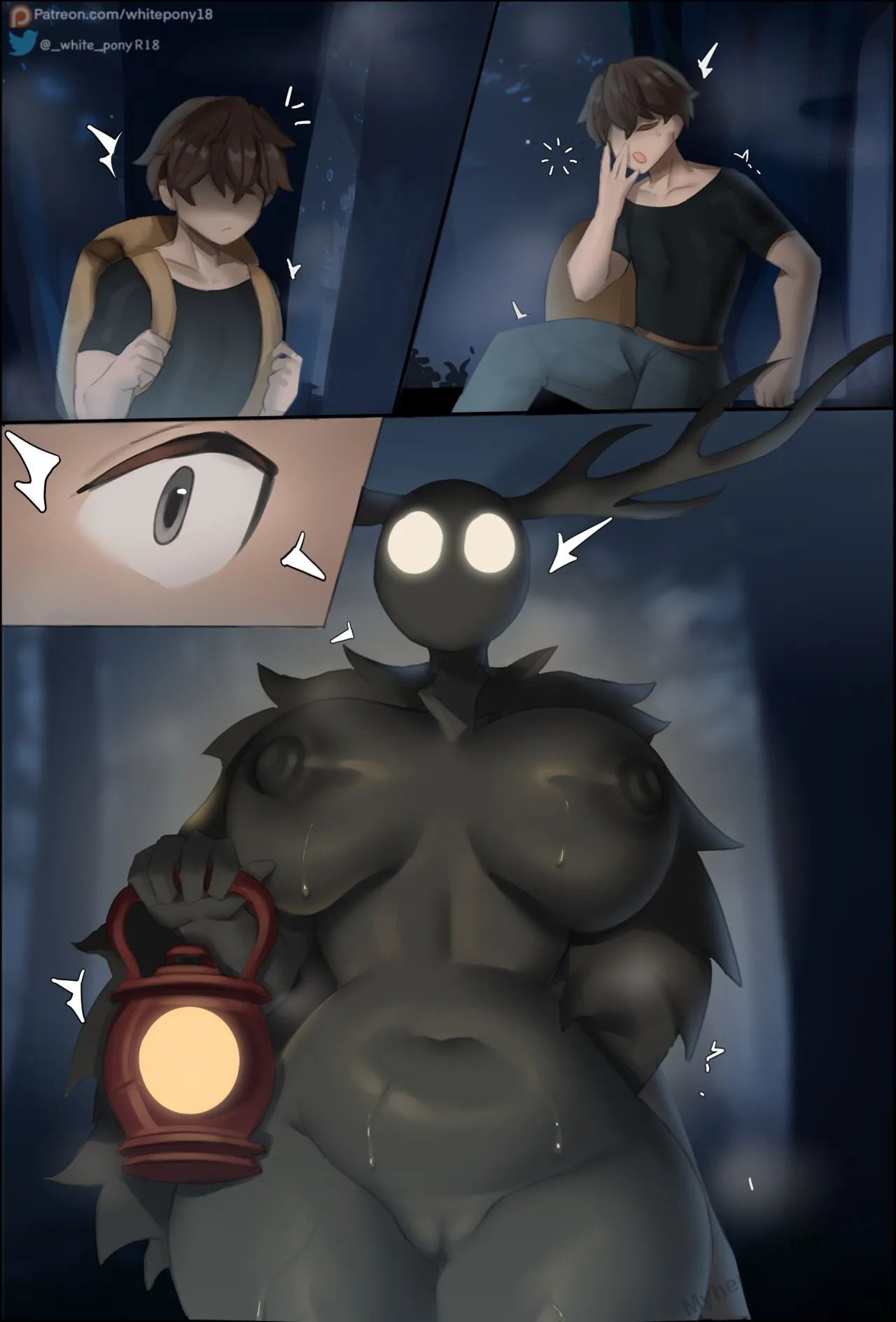 The Forest Beast porno comics