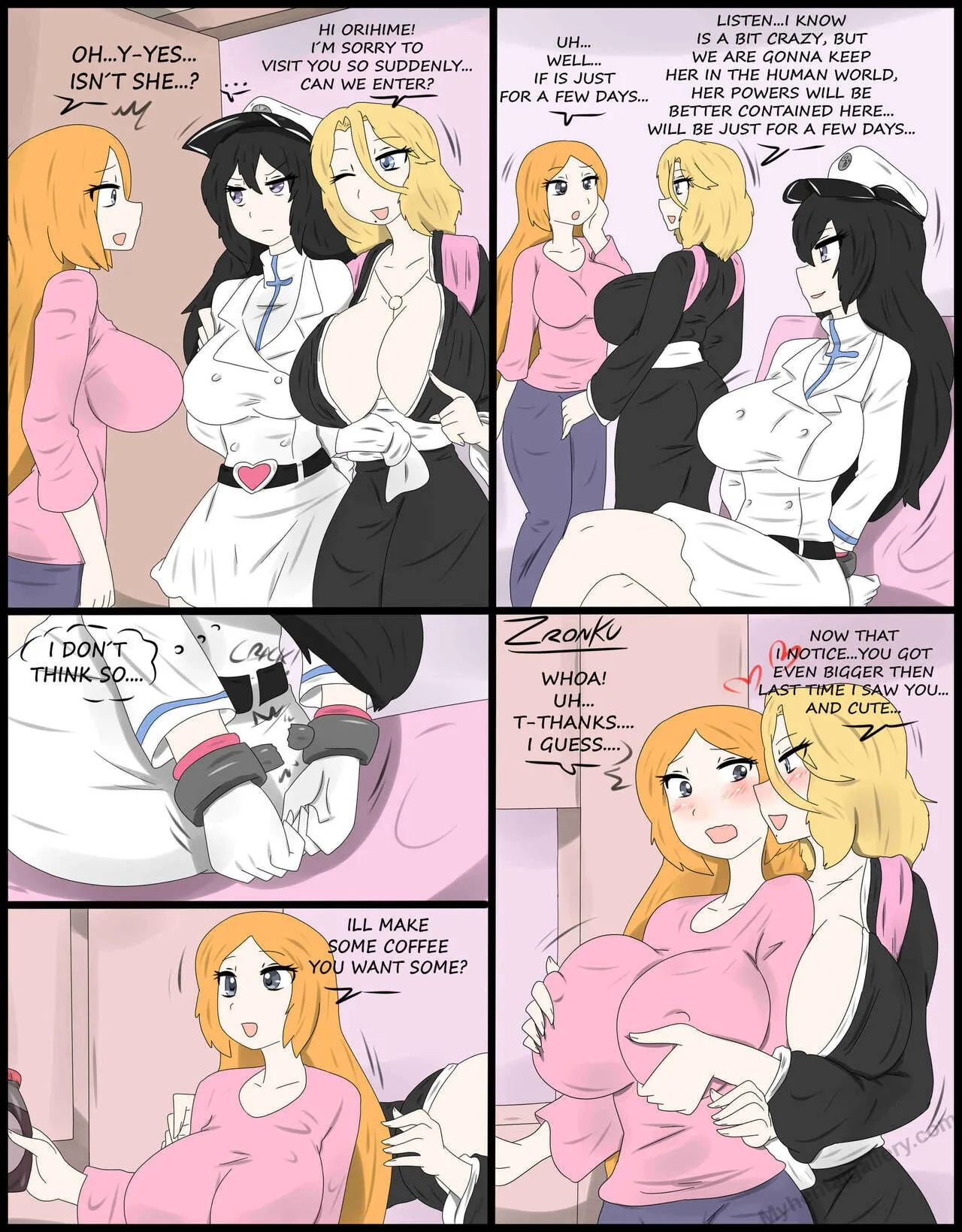 Orihime Fun porno comics Cover