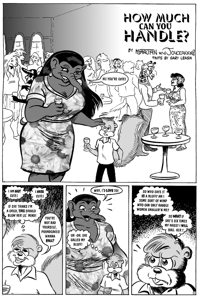 How Much Can You Handle porno comics Cover