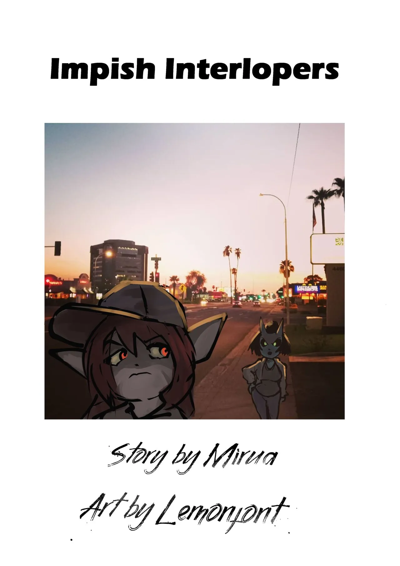 Impish Interlopers porno comics Cover