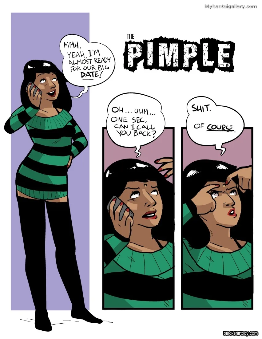 The Pimple porno comics Cover