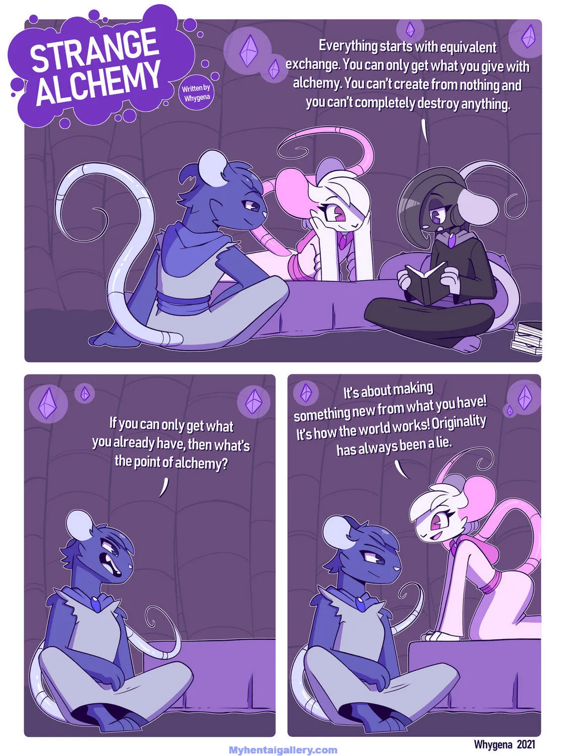 Strange Alchemy porno comics