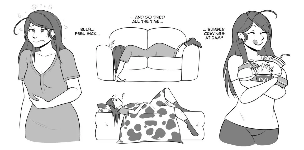 Spontaneous Pregnancy porno comics