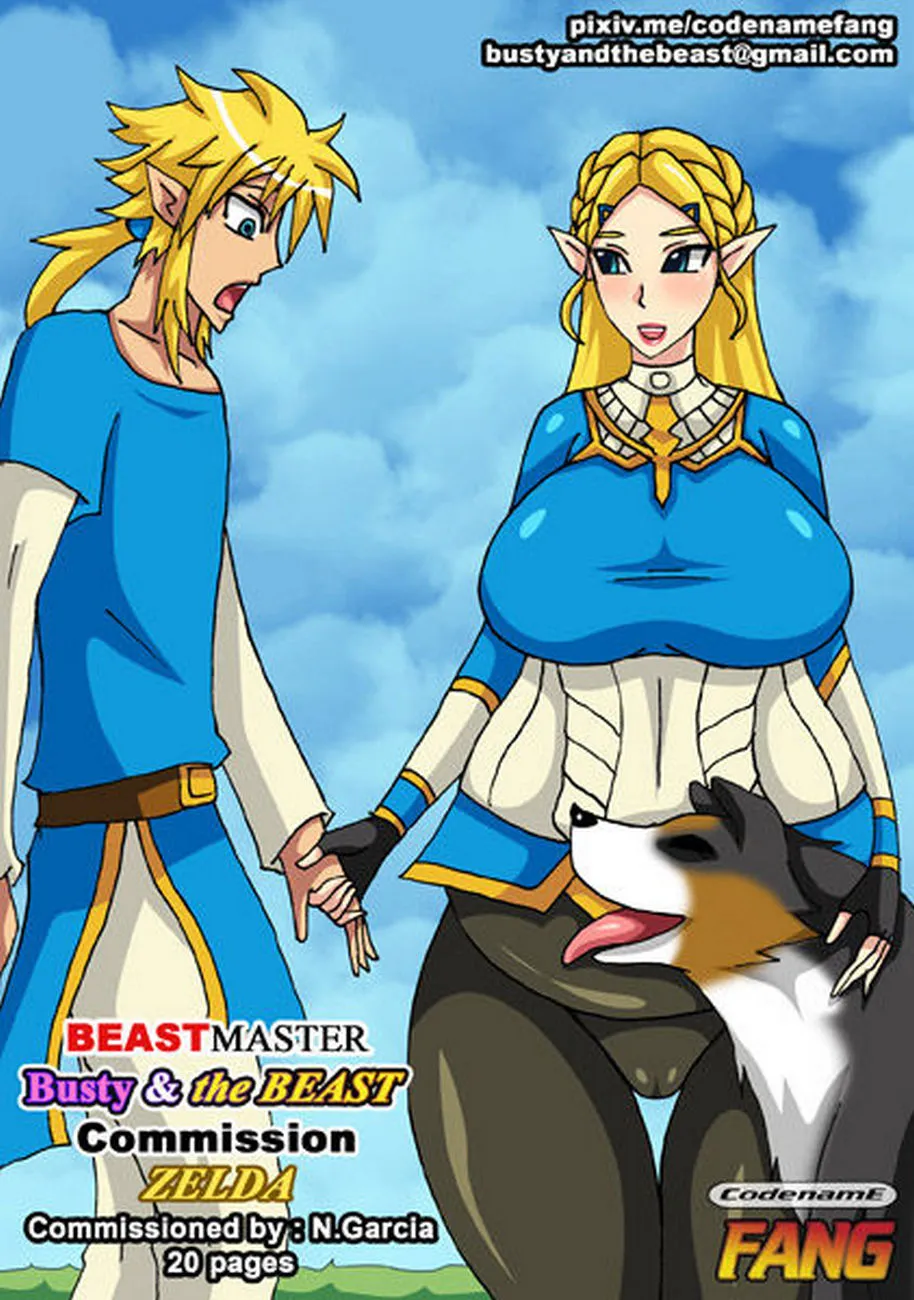 Zelda x Dog porno comics
