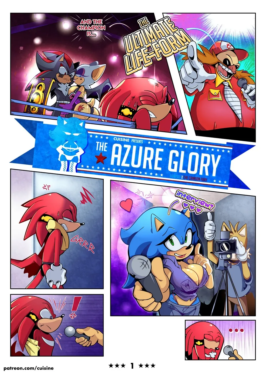 The Azure Glory porno comics