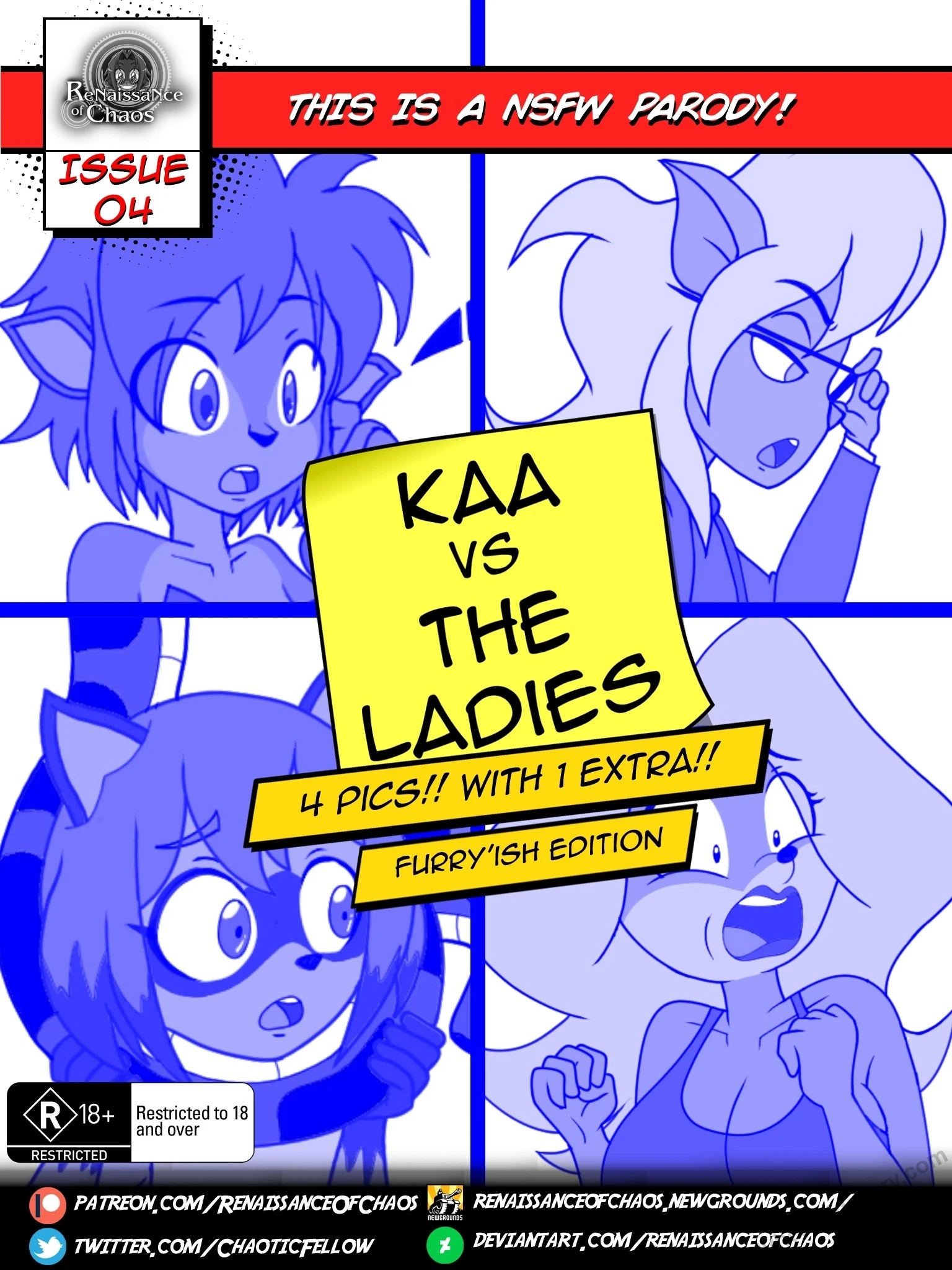 Kaa Vs The Ladies 4 porno comics