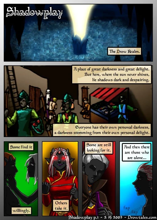 Drowtales - Shadow Play porno comics