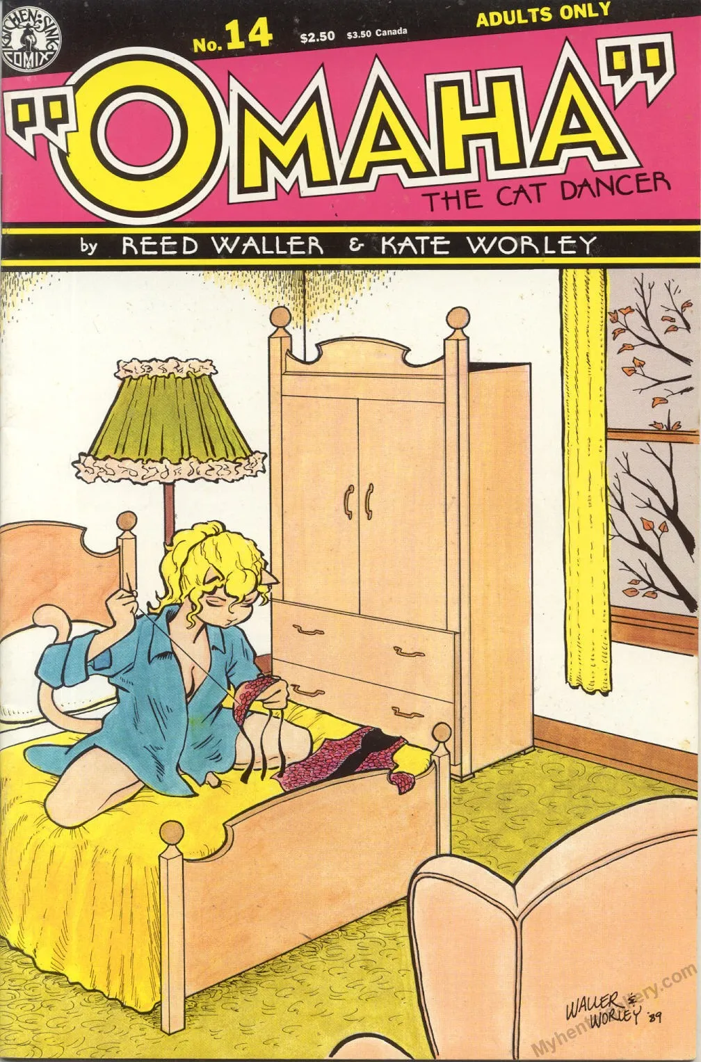 Omaha - The Cat Dancer 14 porno comics