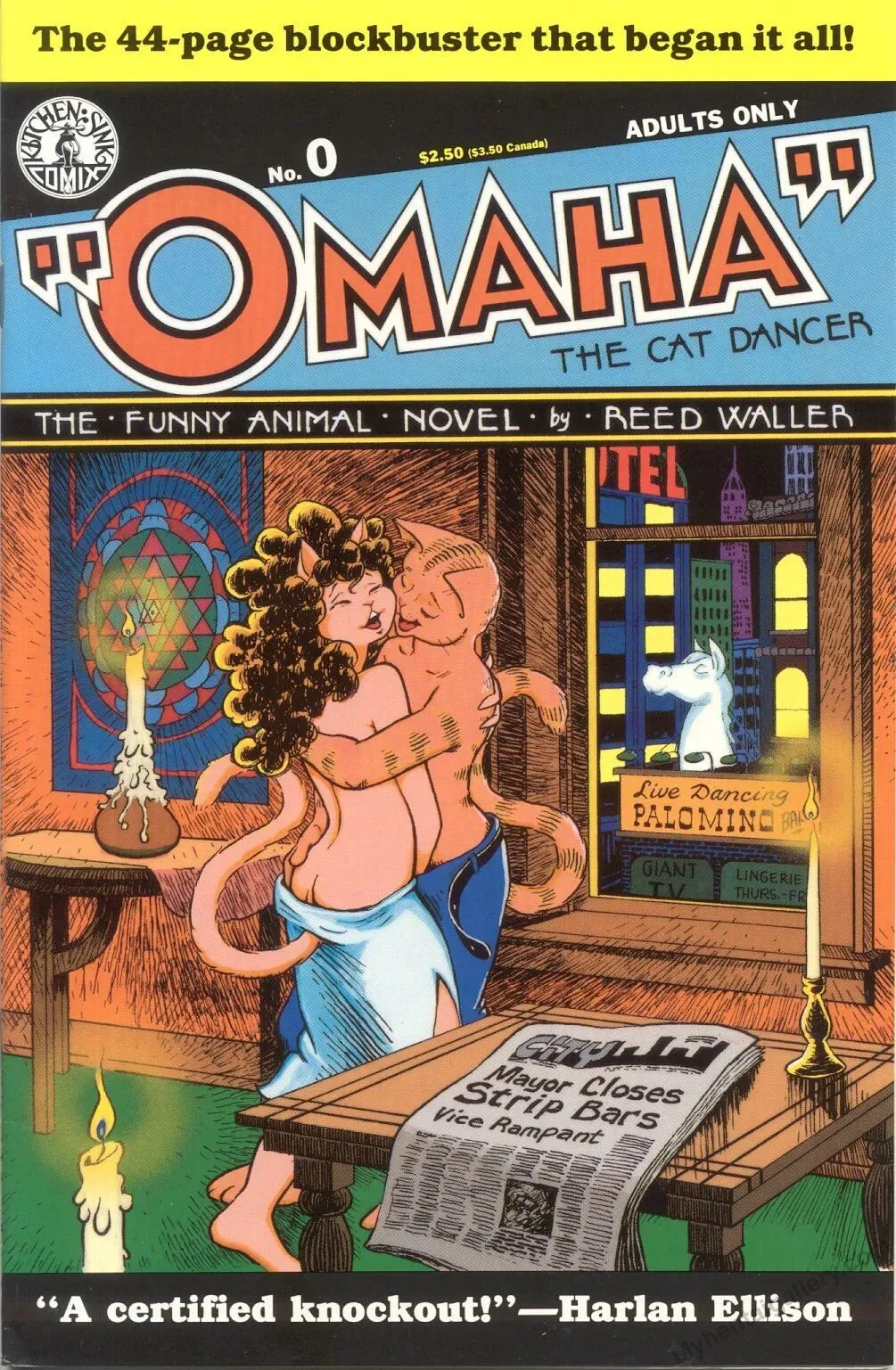 Omaha - The Cat Dancer 0 porno comics