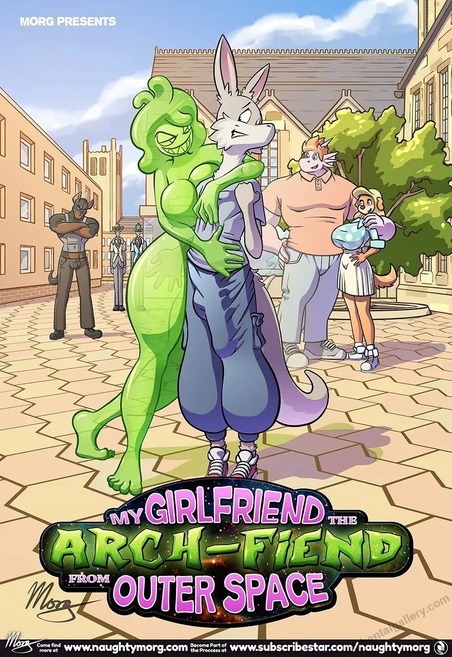 My Girlfriend The Arch-Fiend From Outer Space 1 porno comics Cover