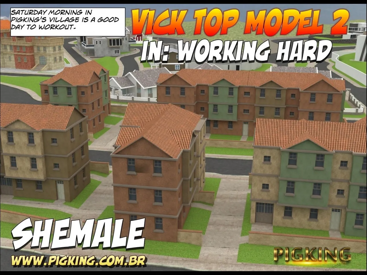 Vick 2 - Top Model 1 porno comics Cover