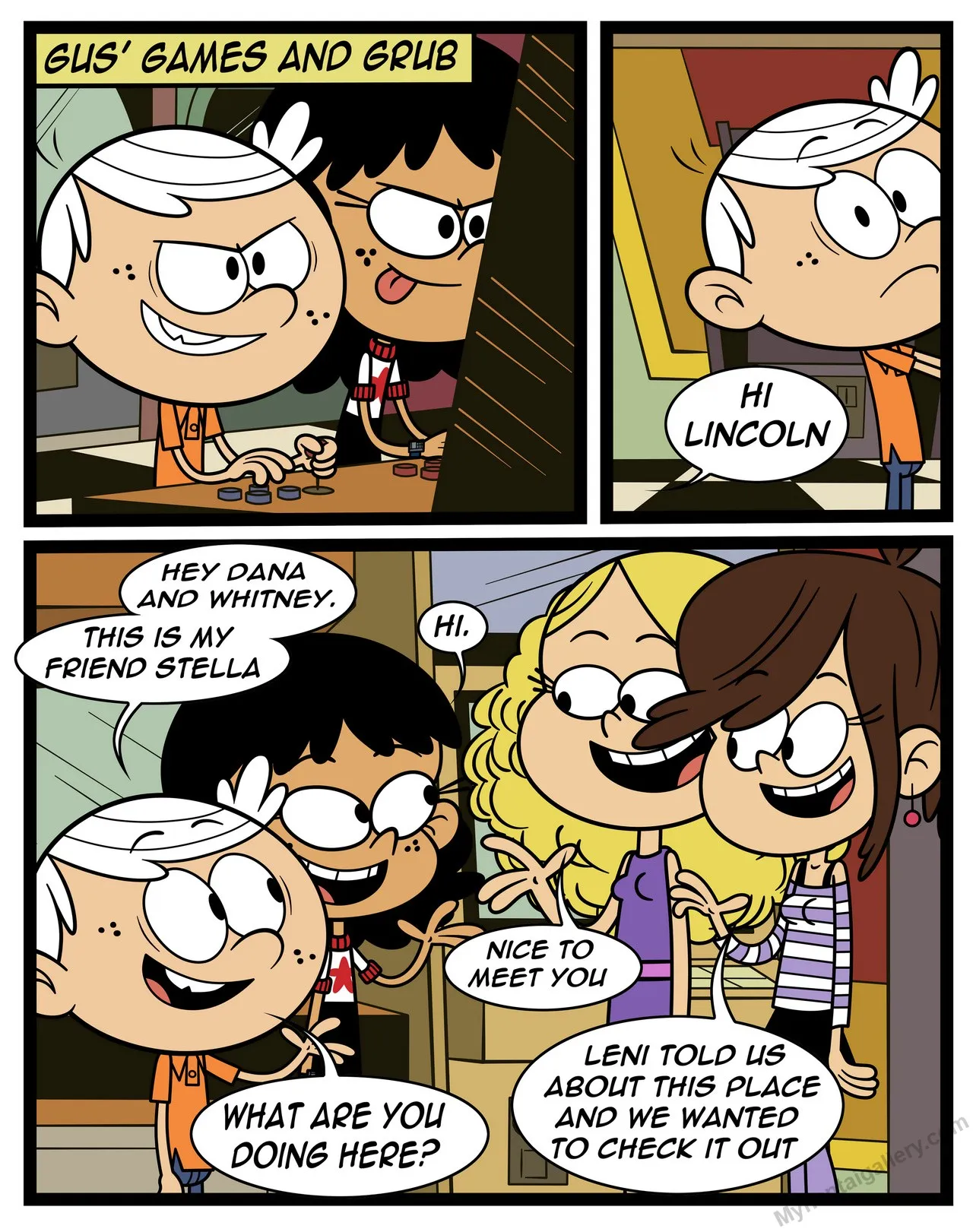 Lincoln x Dana 2 porno comics