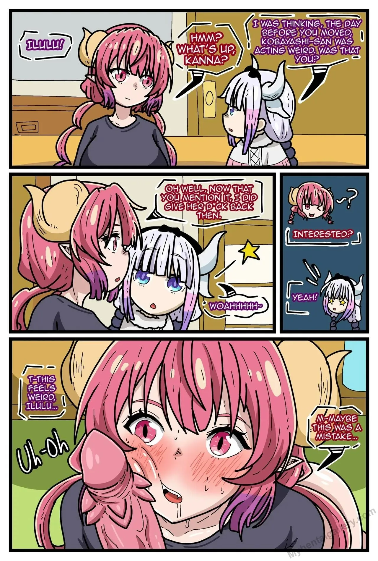 A Little (Big) Mishap porno comics