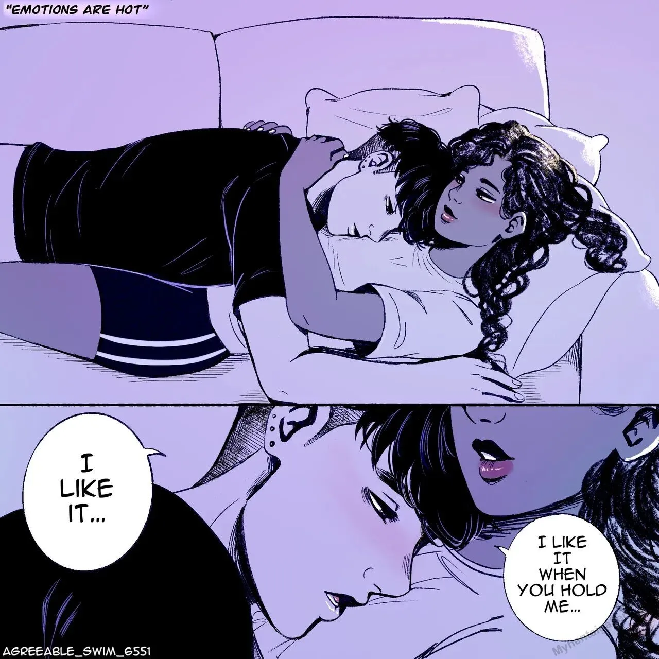 Emotions Are Hot porno comics Cover