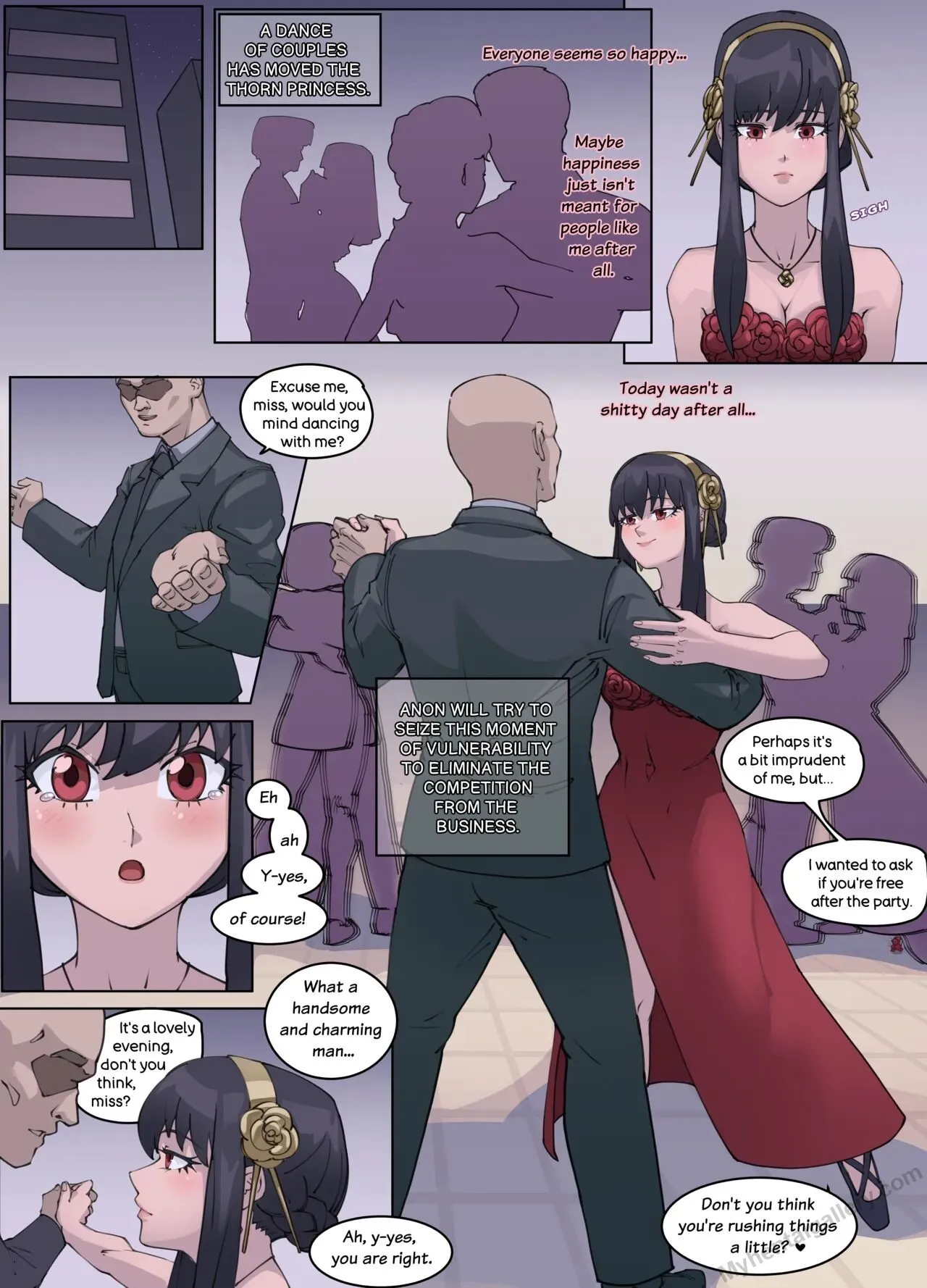 Yor Forger x Anon porno comics Cover