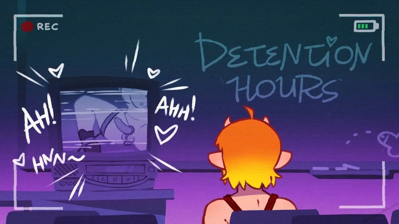 Detention Hours porno comics Cover