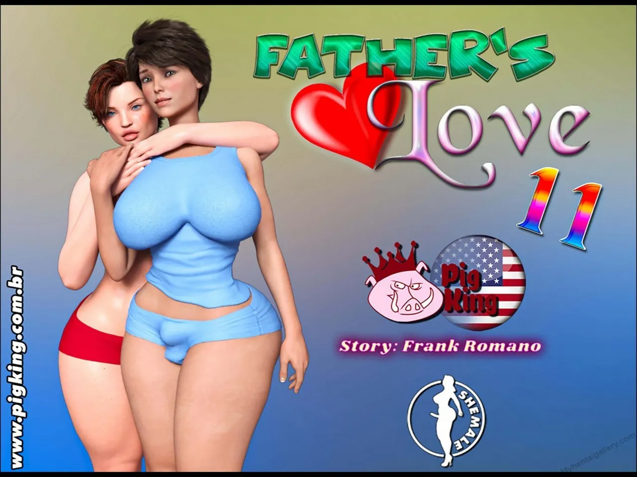 Father's Love 11 porno comics Cover