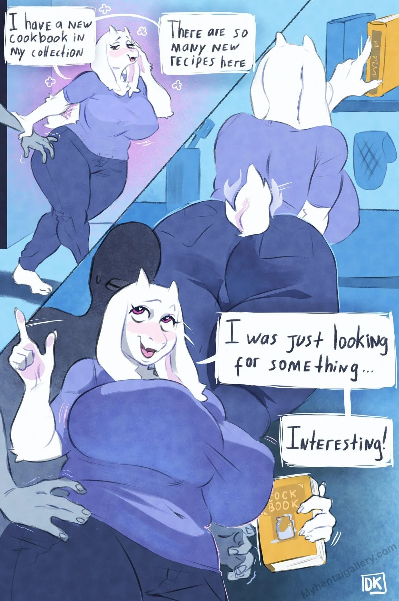 Mommy Toriel porno comics Cover
