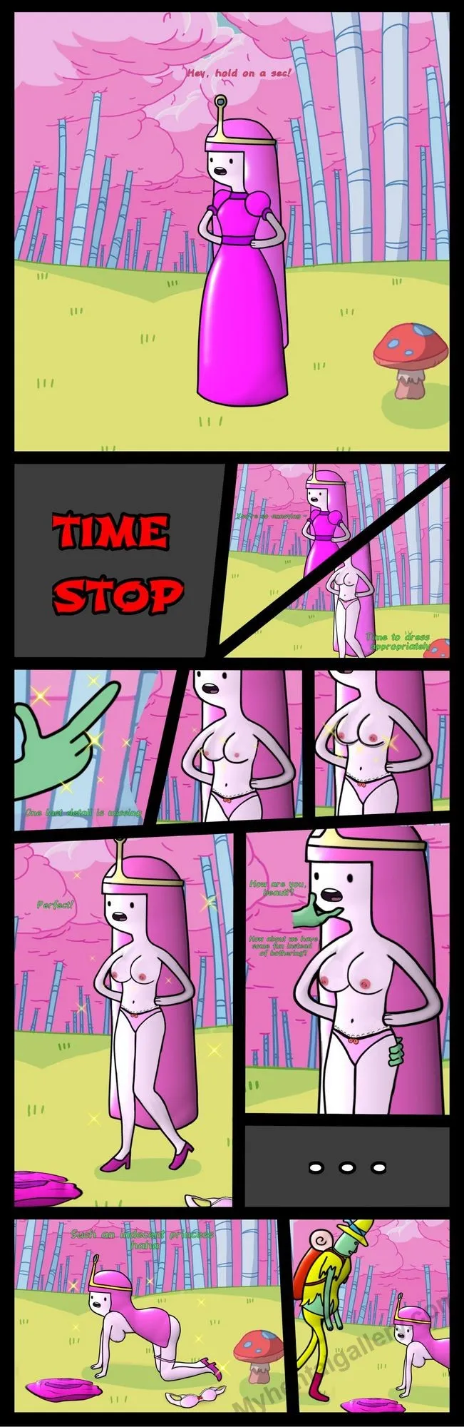 Timeless Adventure porno comics Cover