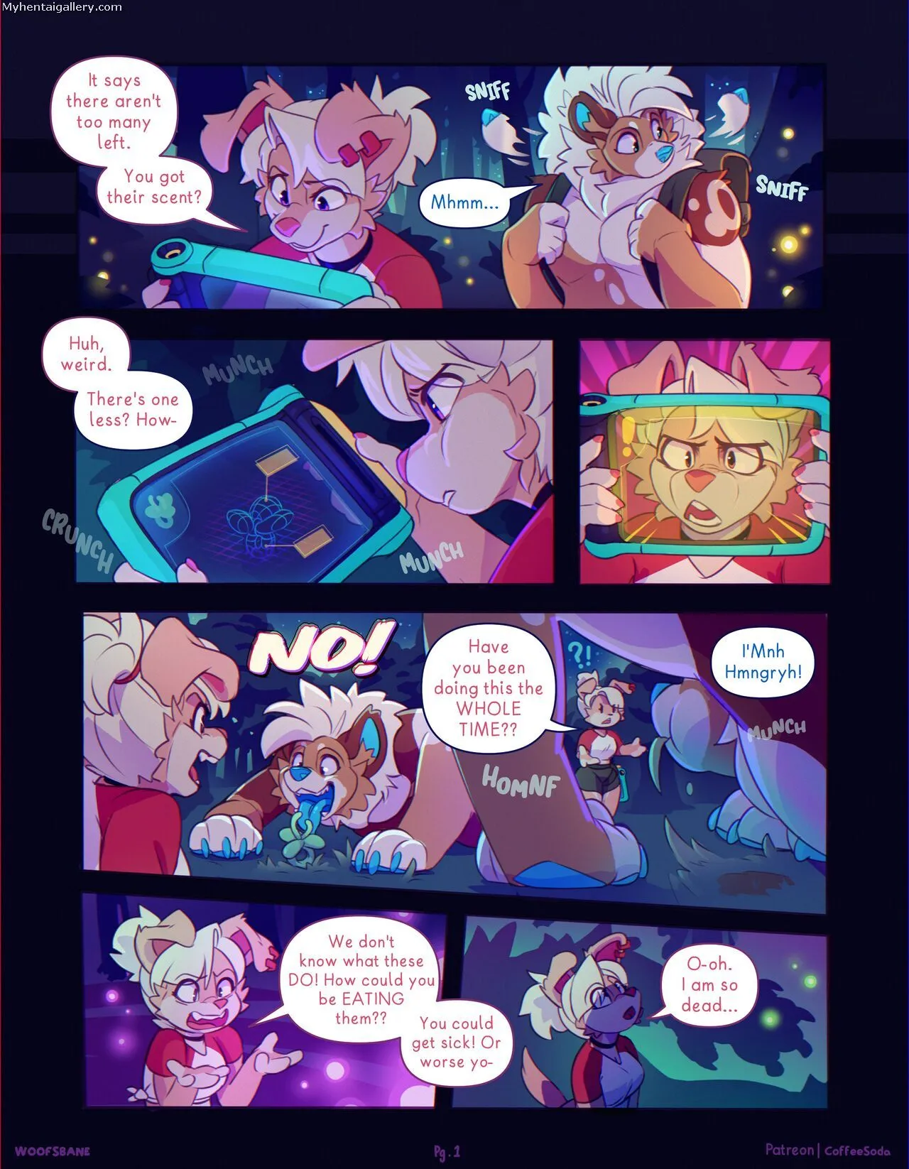 Woofsbane porno comics
