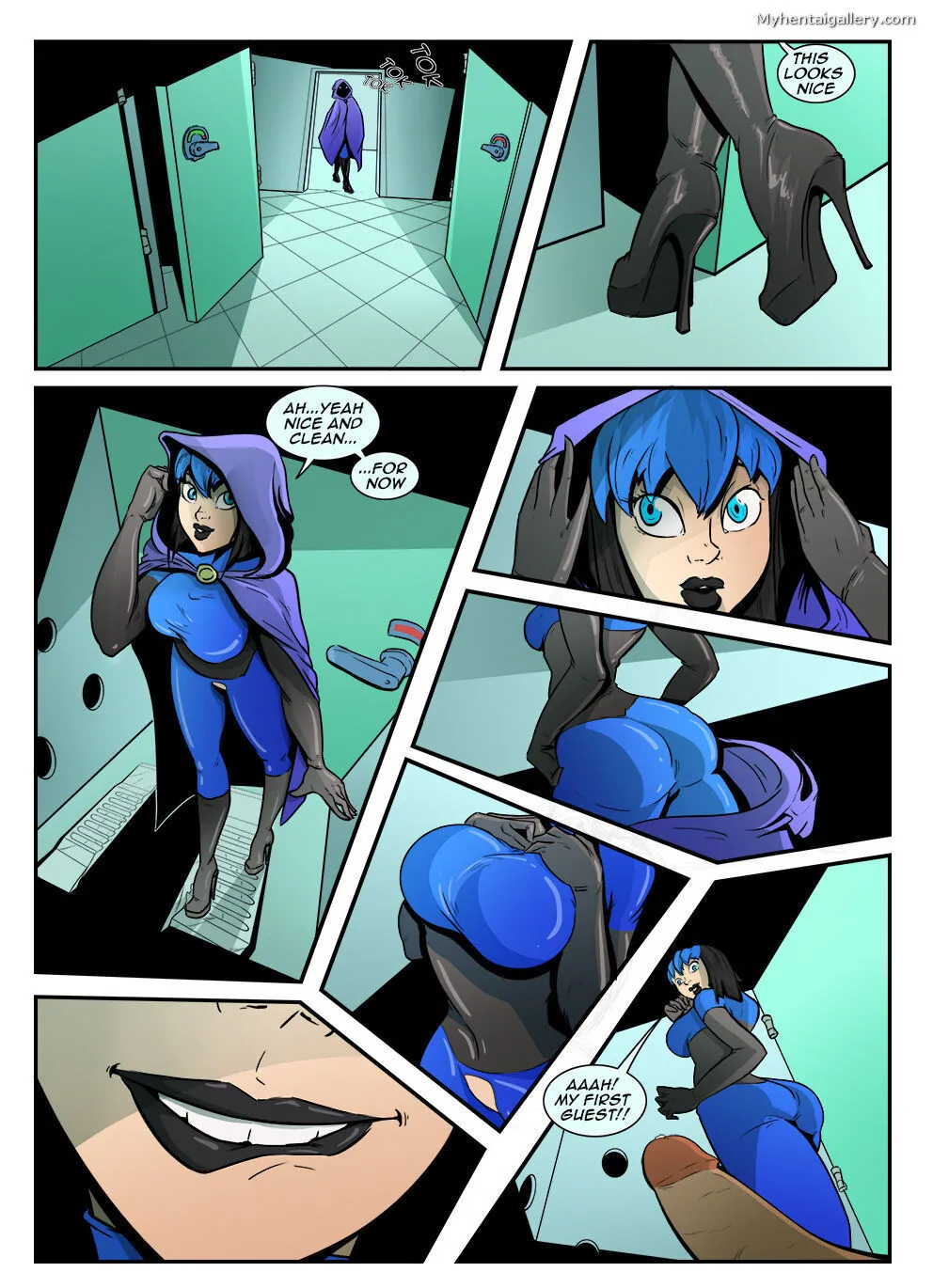 Milla Enjoys Her Time porno comics