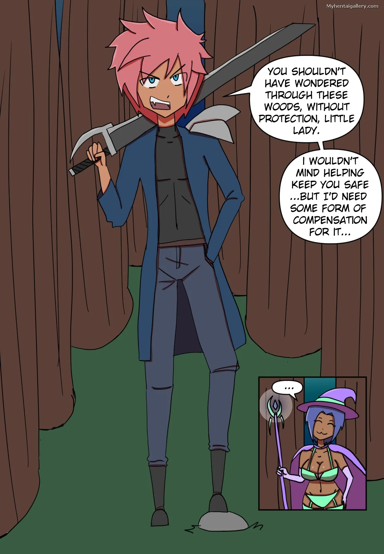 Witch's Doll porno comics