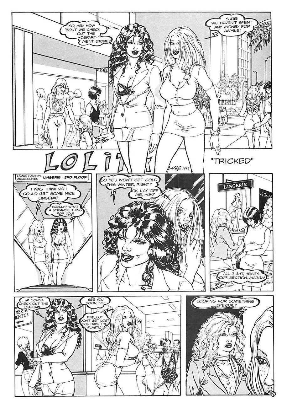 Lolita - Tricked porno comics