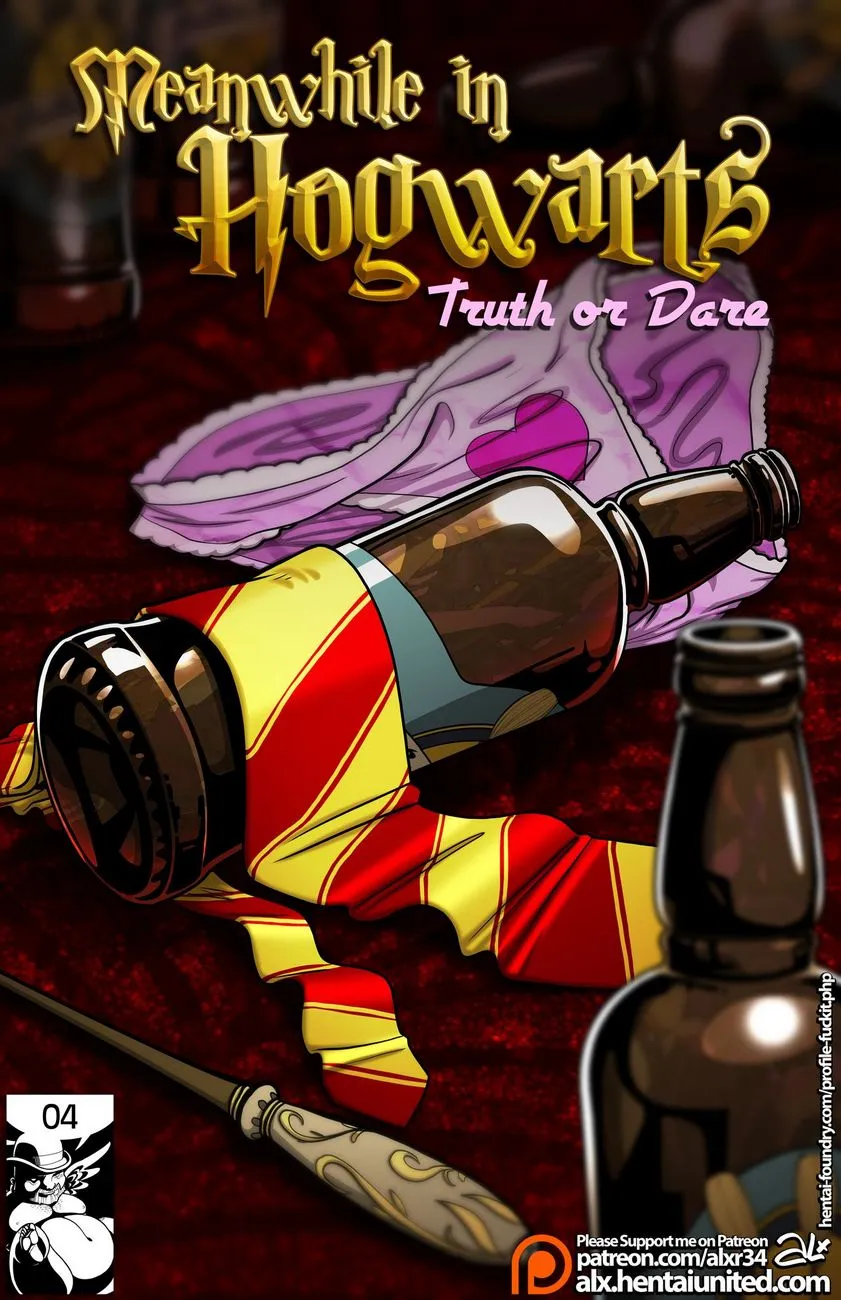 Meanwhile In Hogwarts - Truth Or Dare porno comics