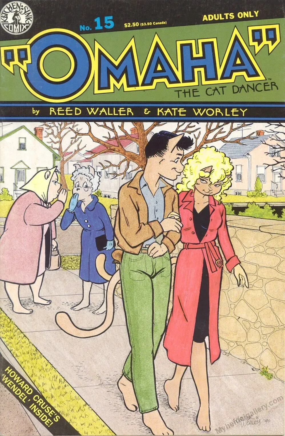 Omaha - The Cat Dancer 15 porno comics