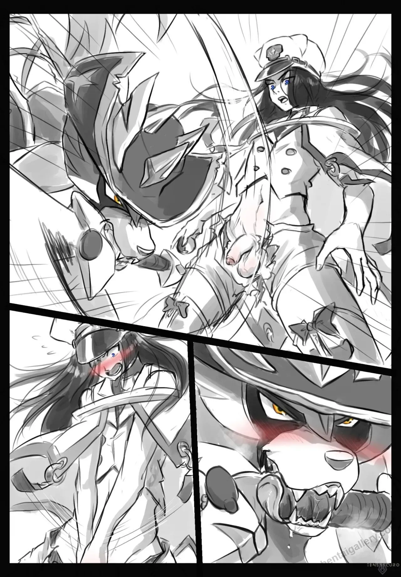 Bad Trainer porno comics