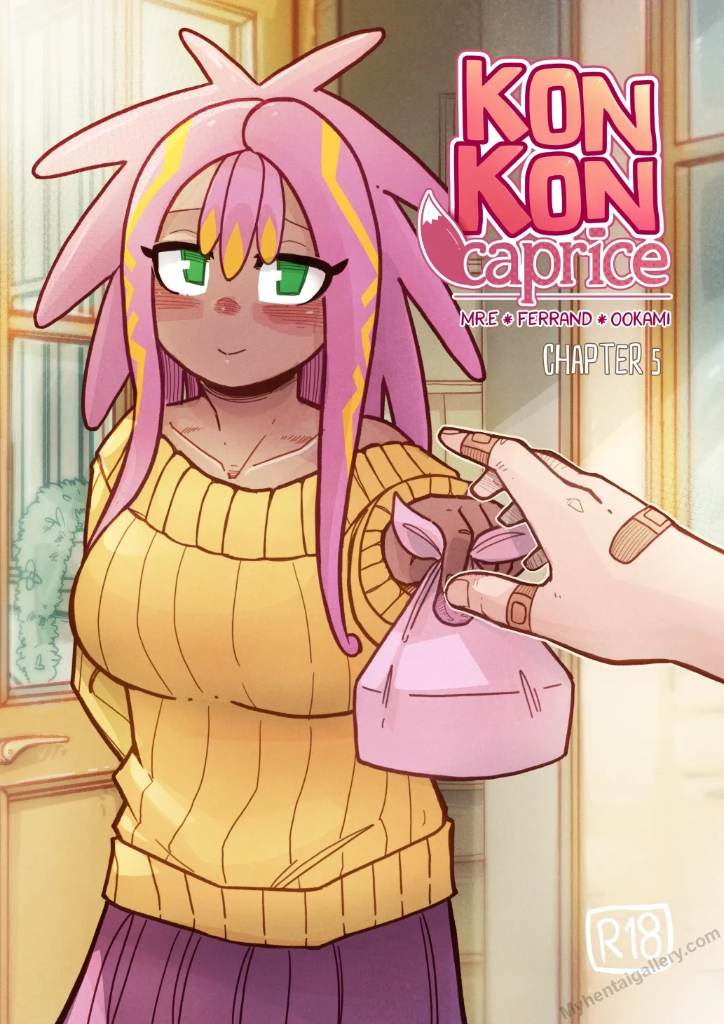 Kon Kon Caprice 5 porno comics Cover