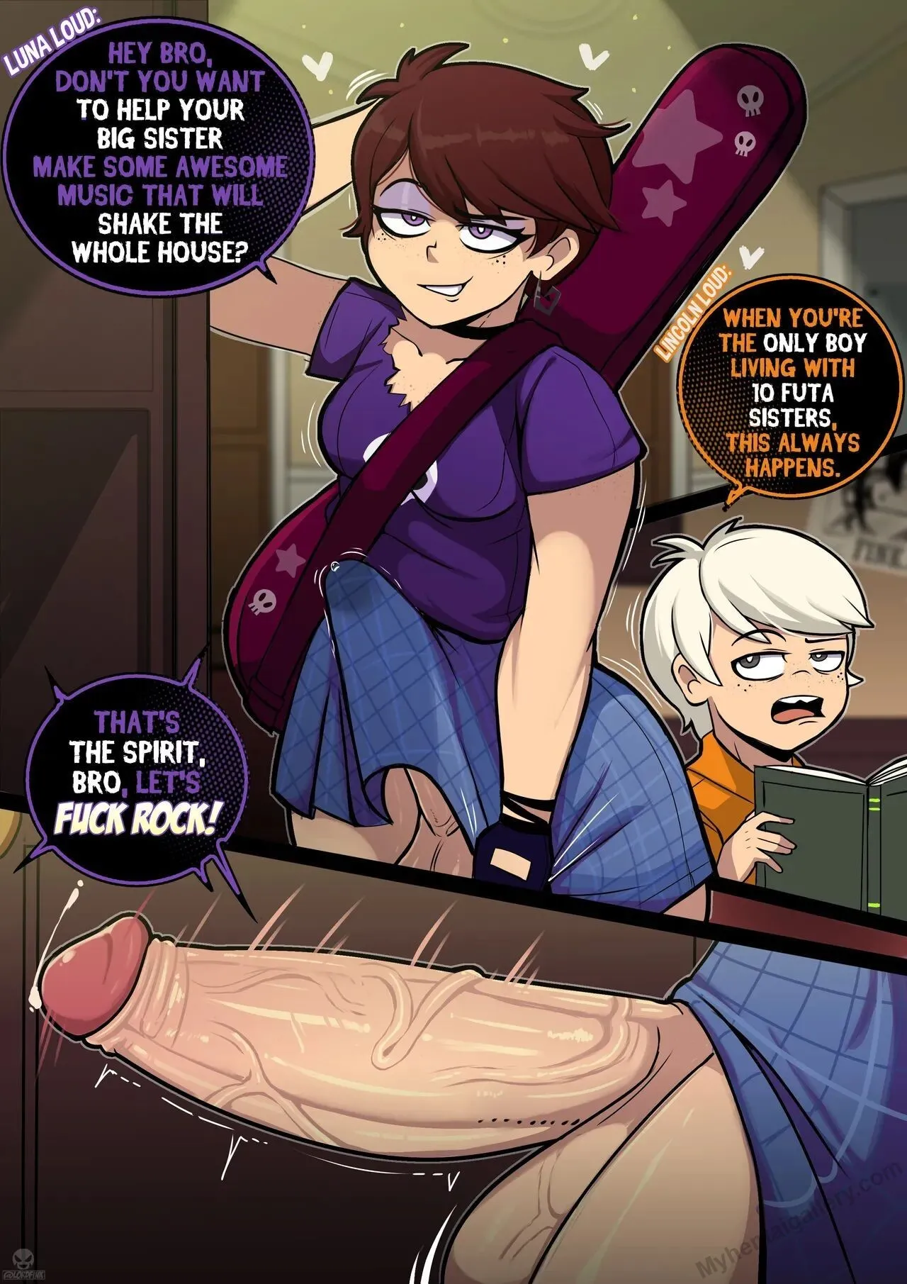 Hard House porno comics